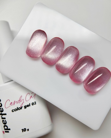 Iperfect гель-лак Candy cat color gel 02 камуфлирующее 10 мл