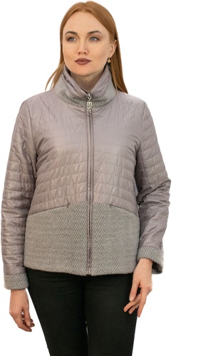 Демисезонная куртка SF Collection сиреневый