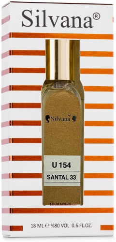 Silvana U154 SANTAL 33 парфюмерная вода EDP 18 мл, унисекс