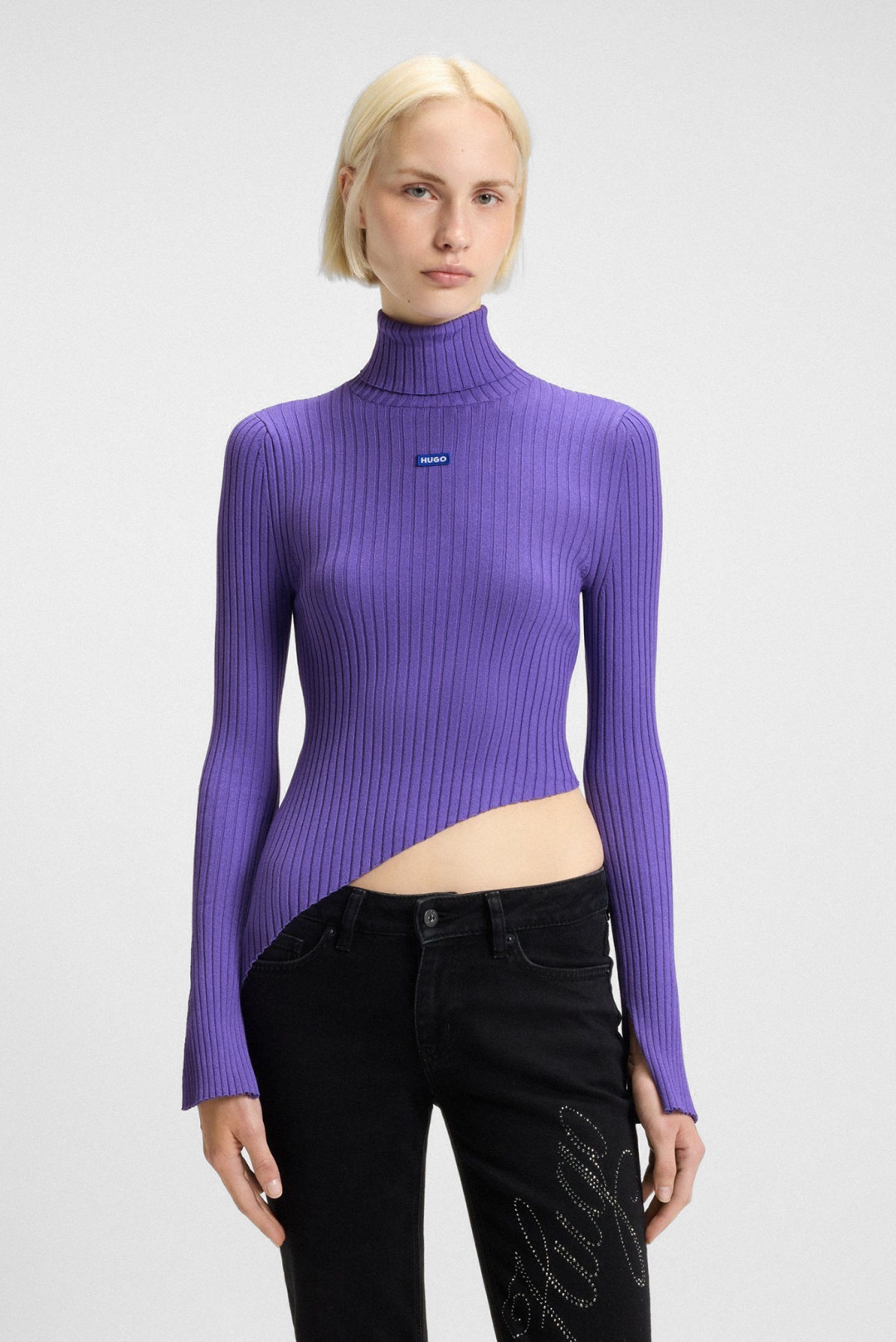 Водолазка Hugo Boss фиолетовый