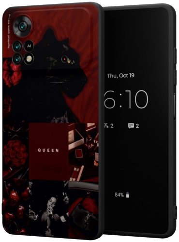 Чехол Mcover для POCO X4 Pro рисунок
