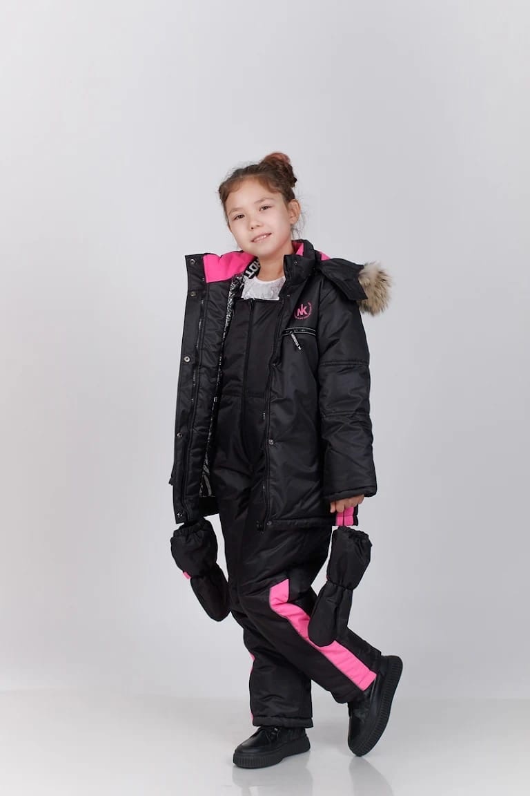 Комбинезон с брюками NORDTEX KIDS черный
