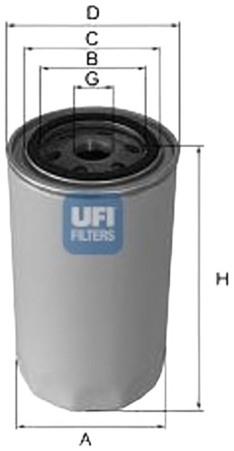 UFI масляный фильтр 2316400