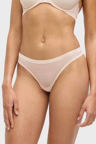 Стринги Calvin Klein серый