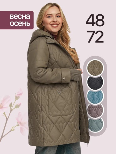 Пальто коричневый