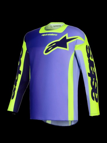 Alpinestars Racer Portl фиолетовый, желтый 52