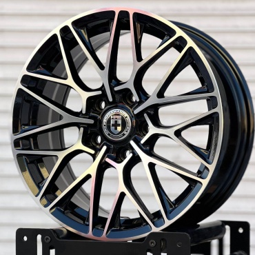 Rainbow Dance POLO/SUBARU 616KKK 7.5x17/5x100 D67.1 ET35 4 диска черный, серебристый