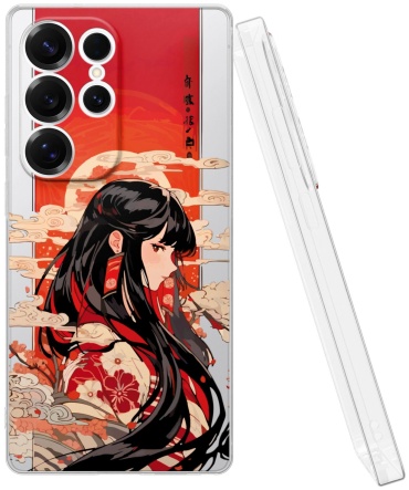 Чехол Mcover для Samsung Galaxy S25 Ultra рисунок