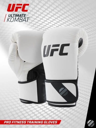 Боксерские перчатки UFC 4 oz белый