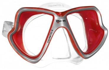 Mares X-VISION-LIQUIDSKIN CLEAR/RED/RED