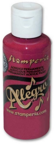 Краска акриловая Allegro "Lampone" 59 мл KAL18