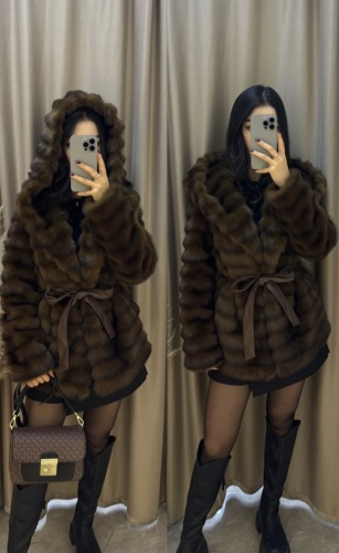 Шуба Furello коричневый