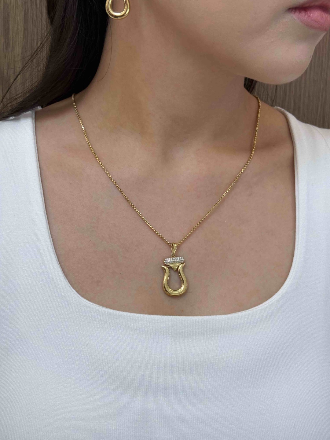 Подвеска ZOLOTOTREND 032346957 вес 2.56 г золото, фианит