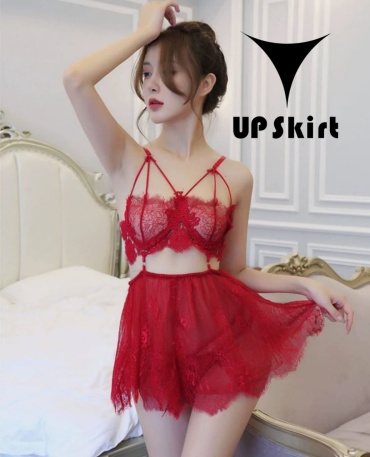 Комплект UP Skirt бордовый
