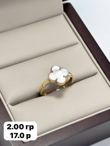 DARI GOLD 56667 размер 17 вес 2 г золото, эмаль