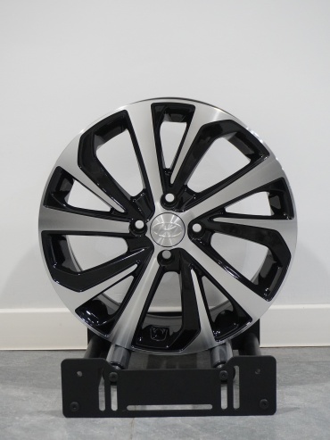 PDW TURONE 6.5x16/4x100 D54.1 ET40 4 диска черный, серебристый