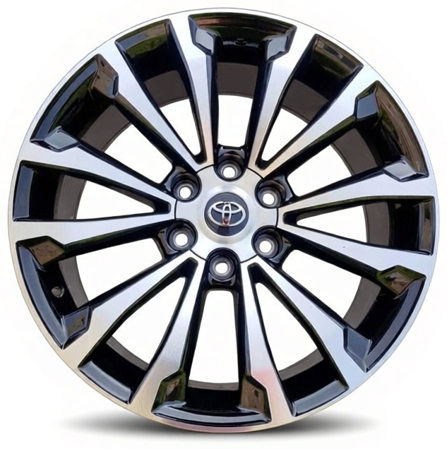 Rainbow LEXUS GX/PRADO 7.5x18/6x139.7 D106.2 ET25 4 диска черный, серебристый