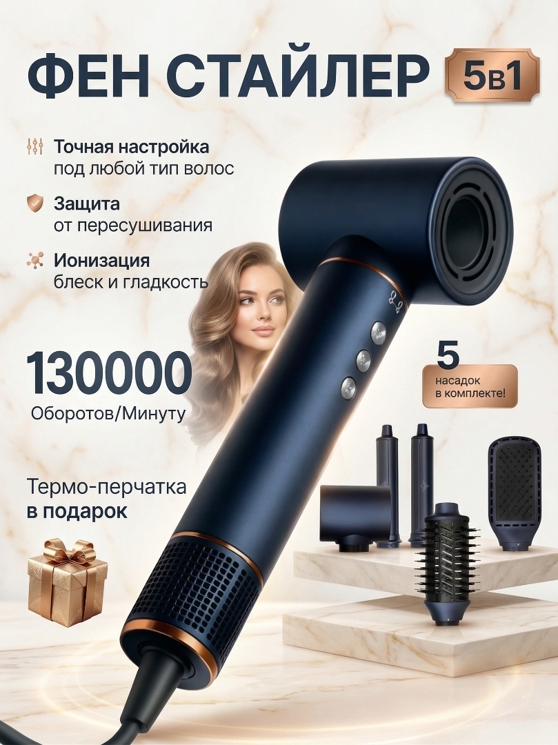 Фен 5 в 1