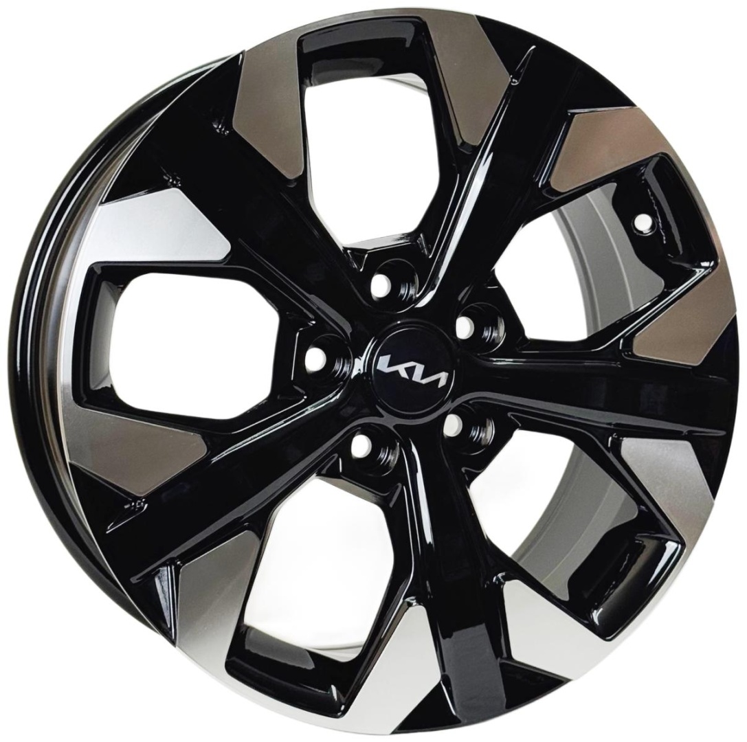 Wheels 1167DD 7.5x18/5x114.3 D67.1 ET45 4 диска черный, хром