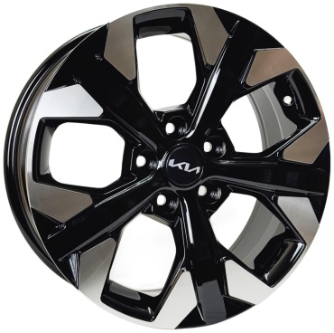 Wheels 1167DD 7.5x18/5x114.3 D67.1 ET45 4 диска черный, хром