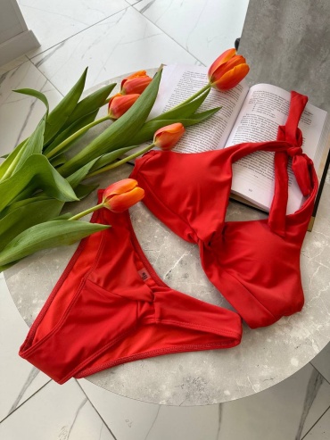 Купальник раздельный Shantal Lingerie красный
