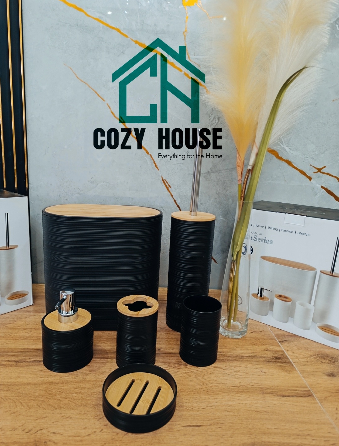 Набор аксессуаров COZY HOUSE 054 черный