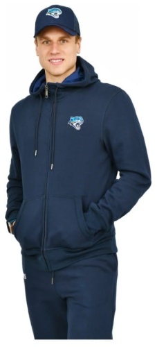 Толстовка BARYS Логотип NBA Milwaukee Bucks синий синий