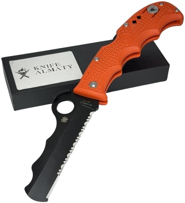 Нож универсальный KNIFE Spyderco Assist, лезвие: нержавеющая сталь 1 шт