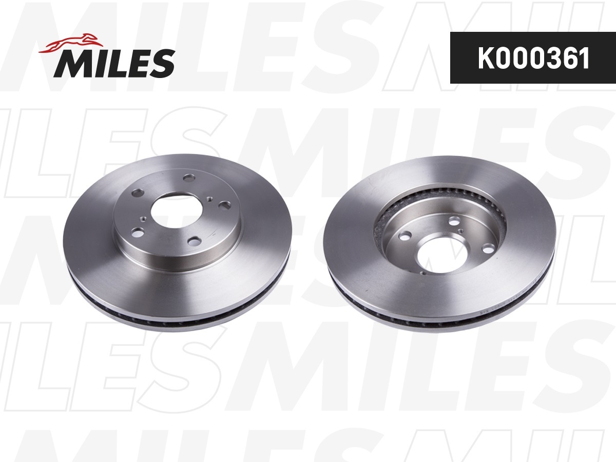 Диски MILES передние K000361