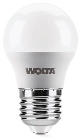 Wolta 7.5W E27, светодиодная, нейтральный белый