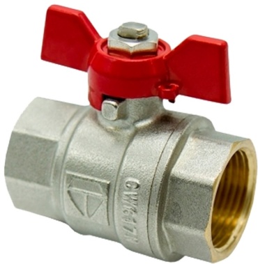 HLV 15(1/2) F/F PN40 ручка бабочка