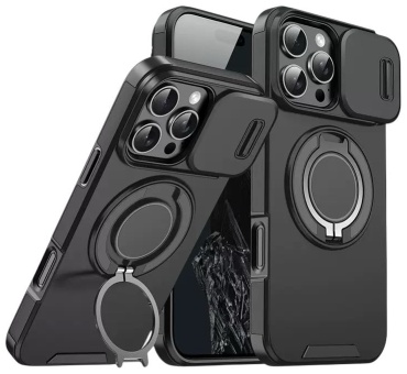 Чехол MarJeDi для Apple iPhone 16 Pro черный