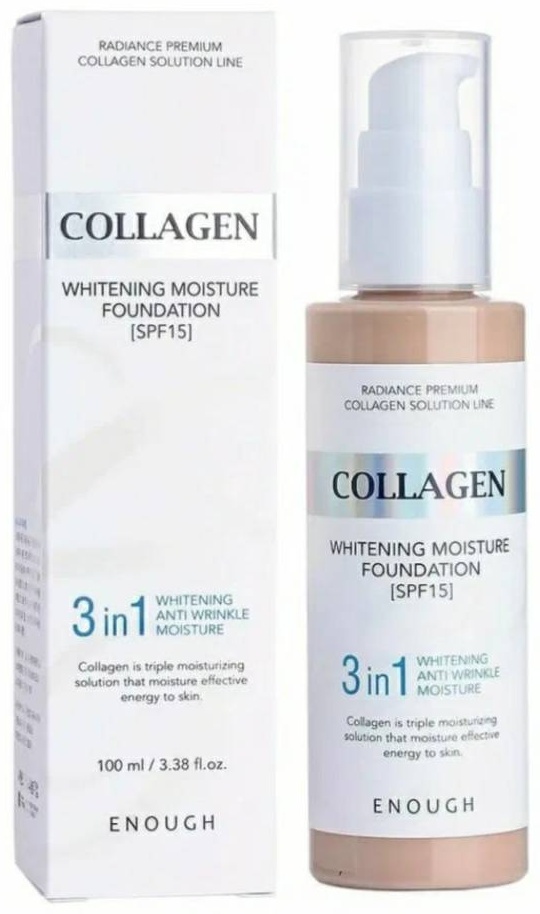Collagen Collacen.WHITENING MOISTURE FOUNDATION. тональный крем 21 100 мл
