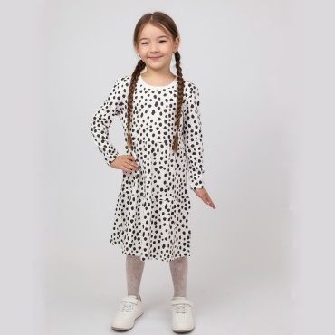 Повседневное платье OKids белый