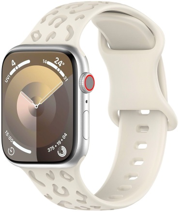 Ремешок BOGEMA для Apple Watch Series 4, Watch Series 5, Watch Series 6, Watch Series 7, Watch Series 8, Watch SE, Watch SE 2nd Gen, Watch SE 3, Watch Series 9 бежевый