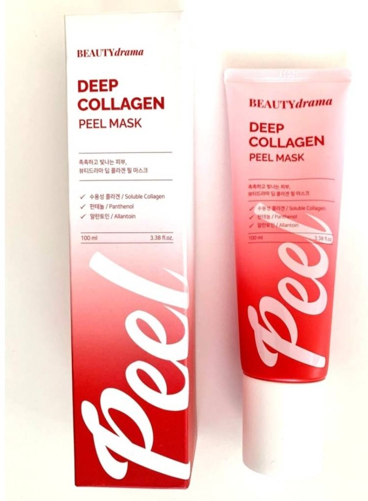 Маска для лица BEAUTYdrama пленка DEEP COLLAGEN PEEL MASK 100 мл