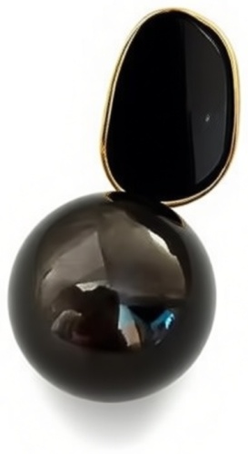 Пусеты Fashion Jewelry бижутерный сплав, пластик, эмаль