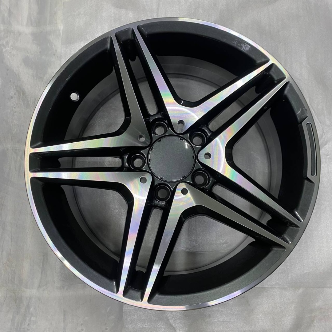 DIVAD D237 7x16/5x112 D66.6 ET35 4 диска черный, серебристый