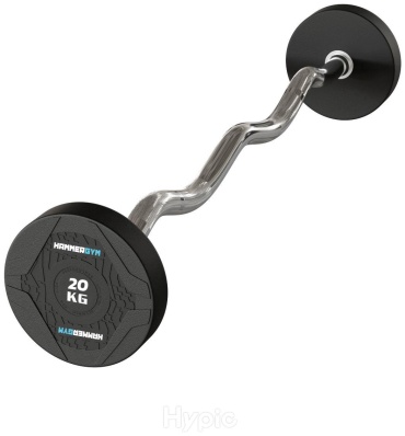 Штанга неразборная HAMMERGYM OK3015W-20 110 см
