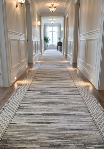 Ковровая дорожка Bal Carpet короткий ворс, хлопок, полиэстер, 120 см x 3 м