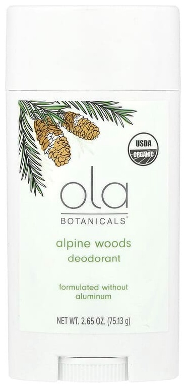 Dr. Mercola Ola Botanicals, дезодорант, альпийский лес, 75,13 г дезодорант для женщин 75 г