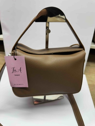 Сумка кросс-боди LuA brand экокожа коричневый
