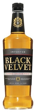 Виски Black Velvet Imported купажированный 40% 1 л