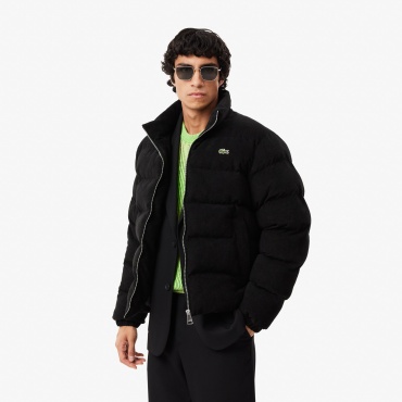 Зимняя куртка LACOSTE черный