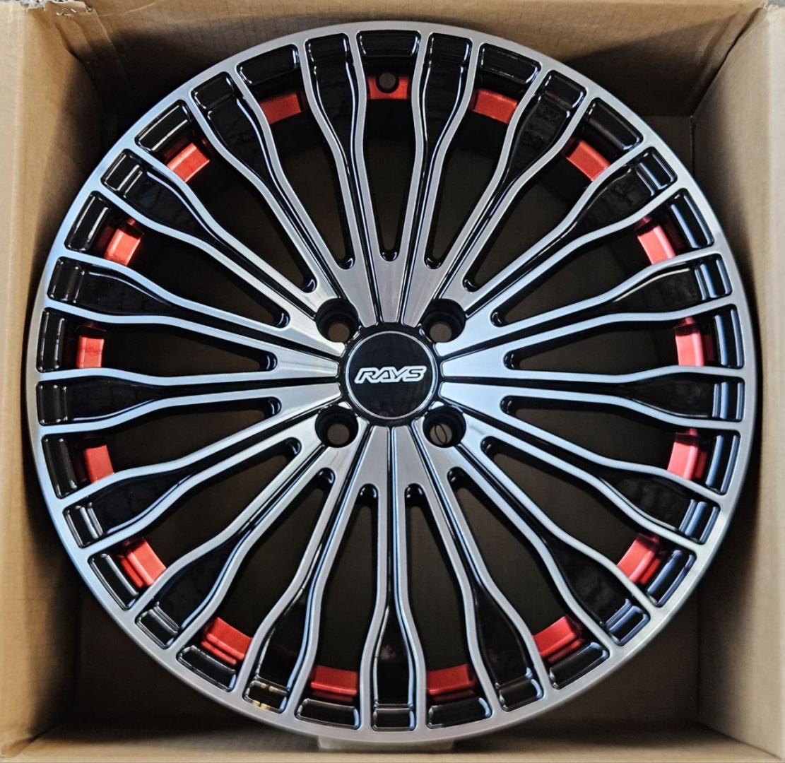 Fonyee SM 1965 7.5x17/4x100 D67.1 ET35 4 диска черный