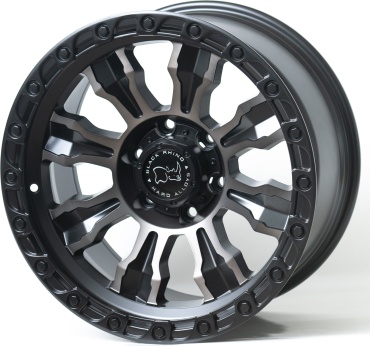 Kipardo Kipardo 202 9x18/6x139.7 D110 ET0 4 диска черный, бронзовый