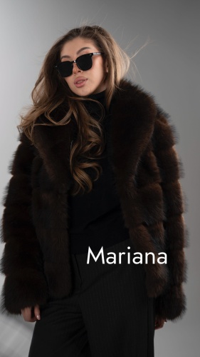 Шуба MARIANA коричневый