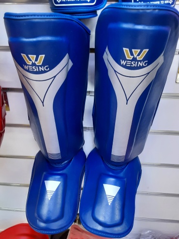 Щитки WESING синий XL