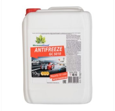 GreenCool Антифриз GC5010 (красный) G12 красный (розовый) G-12 10 л