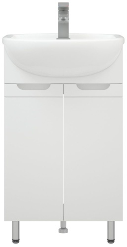 Тумба с раковиной Лея LY50T, 51x85x41.5 см, белый